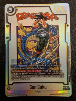 Son Goku Manga SR Alt Art FB07-104 NM Dragon ball Fusion World card - Image 1