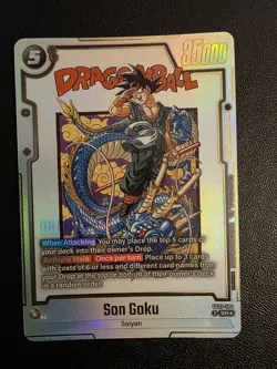 Son Goku Manga SR Alt Art FB07-104 NM Dragon ball Fusion World card - Image 3