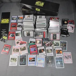 Star Wars CCG Customizeable Card Game SWCCG Box Lot Yoda Boba Fett Chewie Bossk - Image 1