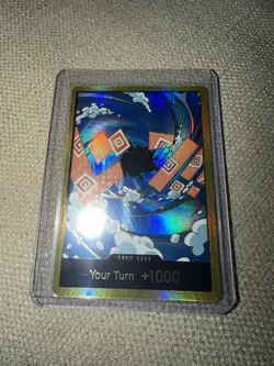 DON!! Card (Jinbe) (Gold) Premium Booster -The Best- Vol. 2 Foil - Image 1