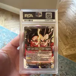 PSA 10 Dragon Ball Card SS4 Gogeta english - Image 2