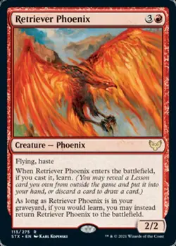 MTG Strixhaven R Retriever Phoenix #113 - Image 1