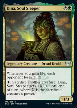 MTG Strixhaven U Dina Soul Steeper #178 PLAYSET 4x x4 - Image 1