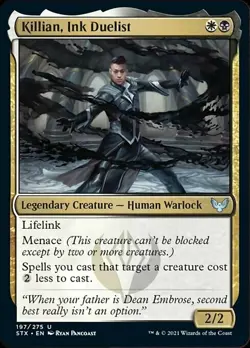 MTG Strixhaven U Killian Ink Duelist #197 PLAYSET 4x x4 - Image 1