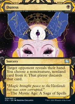 MTG Strixhaven Mystical Archive U Duress #029 - Image 1