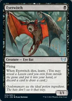 MTG Strixhaven U Eyetwitch #070 PLAYSET 4x x4 - Image 1