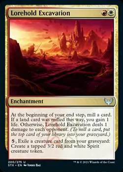 MTG Strixhaven U Lorehold Excavation #200 PLAYSET 4x x4 - Image 1