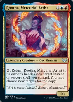 MTG Strixhaven U Rootha Mercurial Artist #227 PLAYSET 4x x4 - Image 1