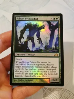 Primordial sylvestreFOIL - Insurrection - Sylvan Primordial MTG Magic - Image 1