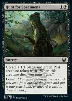MTG Strixhaven C Hunt for Specimens #073 PLAYSET 4x x4 - Image 1