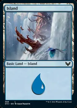 MTG Strixhaven L Island #368 PLAYSET 4x x4 - Image 1