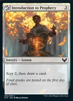 MTG Strixhaven C Introduction to Prophecy #004 PLAYSET 4x x4 - Image 1