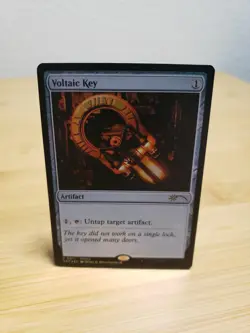 Foil Voltaic Key Destroy All Humans Promo Magic the Gathering rare - Image 1