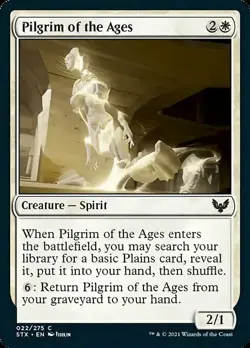 MTG Strixhaven C Pilgrim of the Ages #022 PLAYSET 4x x4 - Image 1
