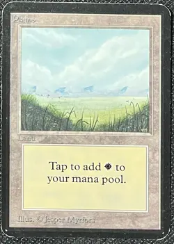 MTG Alpha Plain - Basic Land - HP - Image 1