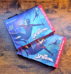 Magic MTG: TWO LOT Marvel’s Spider-Man Collector Booster Pack Omega Boxes Sealed - Image 1