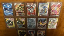 Beautiful Full Art/IR Pokemon Card Lot - Image 2