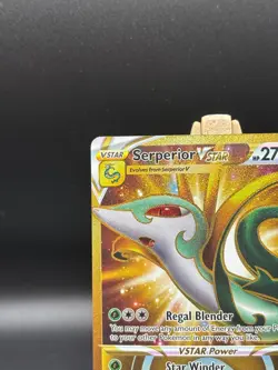 Serperior VSTAR 210/195 - Gold Secret Rare - SWSH12 Silver Tempest - Pokemon TCG - Image 3