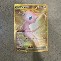 Pokemon TCG Mew EX 205/165 Scarlet & Violet 151 Holo Hyper Rare - Image 3