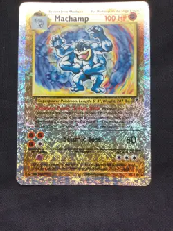 Pokemon Cards: Legendary Collection Reverse Holo: Machamp 15/110 - Image 2