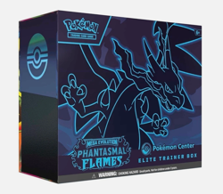 Sealed Pokemon Center ETB Mega Evolution Phantasmal Flames Elite Trainer Box - Image 2