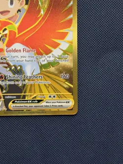 Pokemon TCG: Ethans Ho-oh EX 239/182 Destined Rivals Gold Hyper Rare | NM+ - Image 2