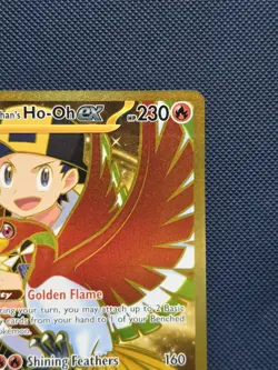 Pokemon TCG: Ethans Ho-oh EX 239/182 Destined Rivals Gold Hyper Rare | NM+ - Image 5