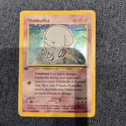 Pokemon TCG - Wobbuffet 16/75 - Neo Discovery Holo - 1st Edition Holo Rare - HP - Image 1