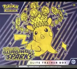 Pokemon Surging Sparks ETB Factory Sealed - Image 1