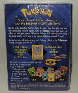 Pokemon 2-Player Starter Set Possibly Shadowless Factory Sealed 1999 - Image 1