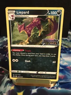Liepard Stamped SWSH187 SWSH: Sword & Shield Promo Holo Pokemon TCG - Image 1
