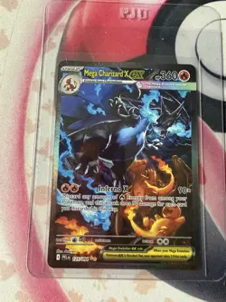 2025 Pokemon TCG Phantasmal Flames Mega Charizard X ex - 125/094 SIR NM/M - Image 1
