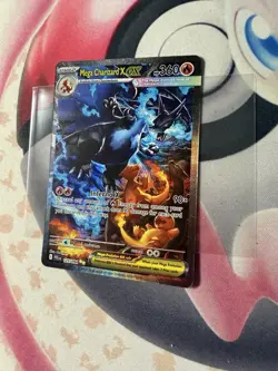 2025 Pokemon TCG Phantasmal Flames Mega Charizard X ex - 125/094 SIR NM/M - Image 2