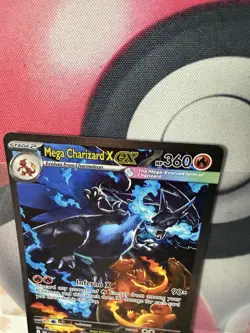 2025 Pokemon TCG Phantasmal Flames Mega Charizard X ex - 125/094 SIR NM/M - Image 5