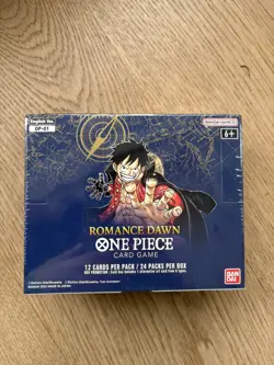 One Piece TCG- Romance Dawn OP01 Display - white Buttom - Englisch -OVP Sealed - Image 1