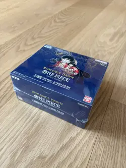 One Piece TCG- Romance Dawn OP01 Display - white Buttom - Englisch -OVP Sealed - Image 3