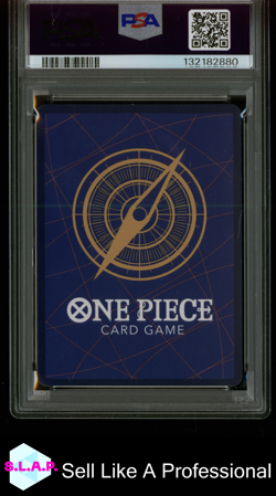 NAMI ALTERNATE ART ONE PIECE OP11-A FIST OF DIVINE SPEED 2025 054 PSA 9 - Image 2