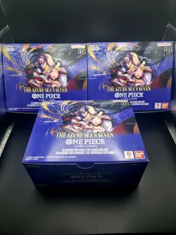 One Piece Card Game - OP14 The Azure Sea's Seven Englisch Bulk Opened Box(No SR) - Image 1
