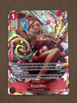 One Piece CCG Kujyaku OP11-004 SR Alt Art Holo Foil English - Image 1
