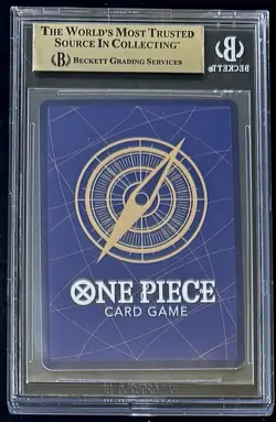 One Piece English A Fist of Divine Speed OP11 Nami Super Rare Alt Art BGS 10 Gem - Image 2