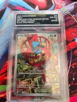 Riolu MEP 010 Pokemon Center Stamped Promo SSINT Graded 10 - Image 1