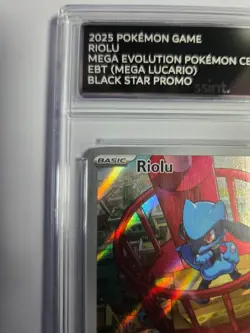Riolu MEP 010 Pokemon Center Stamped Promo SSINT Graded 10 - Image 4