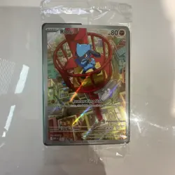 Pokemon TCG Riolu MEP 10 Pokemon Center Stamped Promo SEALED Mega Evolution - Image 1