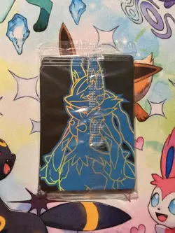 Pokemon TCG Riolu MEP 10 Pokemon Center Stamped Promo SEALED Mega Evolution - Image 2