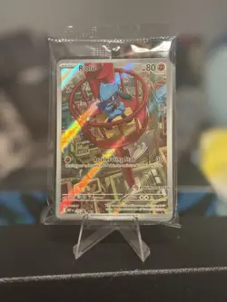 Pokemon TCG Riolu MEP 10 Pokemon Center Stamped Promo SEALED Mega Evolution - Image 1