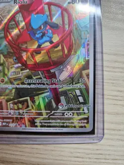 Riolu Mega Evolution POKEMON CENTER Stamped Promo #10 MINT - Image 5