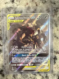 Umbreon&Darkrai GX Tag Team Pokemon Promo #SM241 Sun And Moon - Image 1