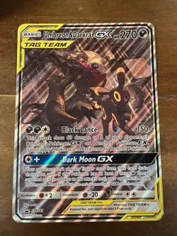 Umbreon Darkrai GX SM241 2020 Pokemon Sun Moon Tag Team Promo Jumbo Oversized - Image 2
