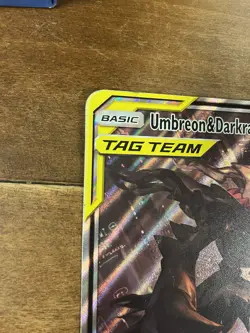 Umbreon Darkrai GX SM241 2020 Pokemon Sun Moon Tag Team Promo Jumbo Oversized - Image 4