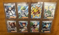 Full Art Trainer Lot Pokemon Cards - Image 1
